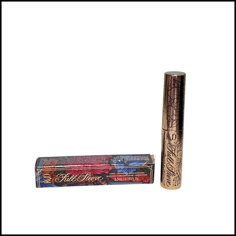 KVD Beauty Full Sleeve Long Defined Tubing Mascara Ink Black 01 Travel Size